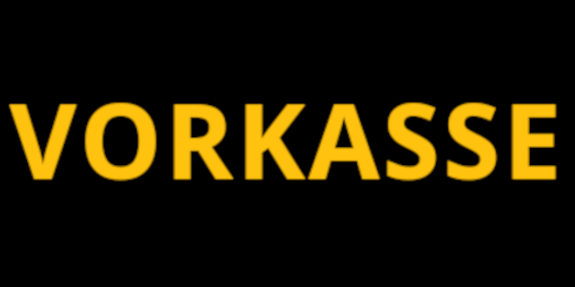 Vorkasse